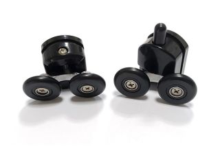 Душевой уголок ABBER Schwarzer Diamant AG30180B-S60B-S60B 180x60см чёрный